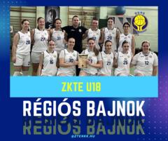 Regionális bajnok az U18-as csapatunk!